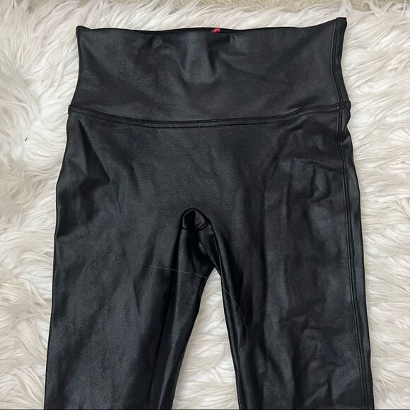 Spanx Faux Leather Leggings - Picture 3 of 9